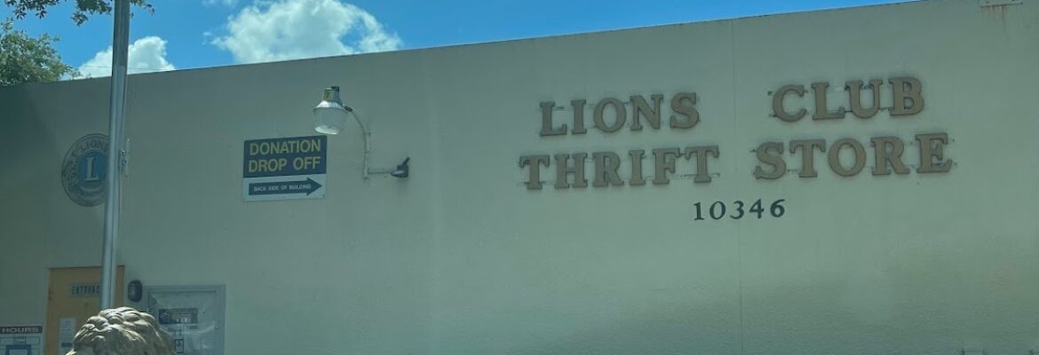 Bonita Springs Lions Club Thrift Store