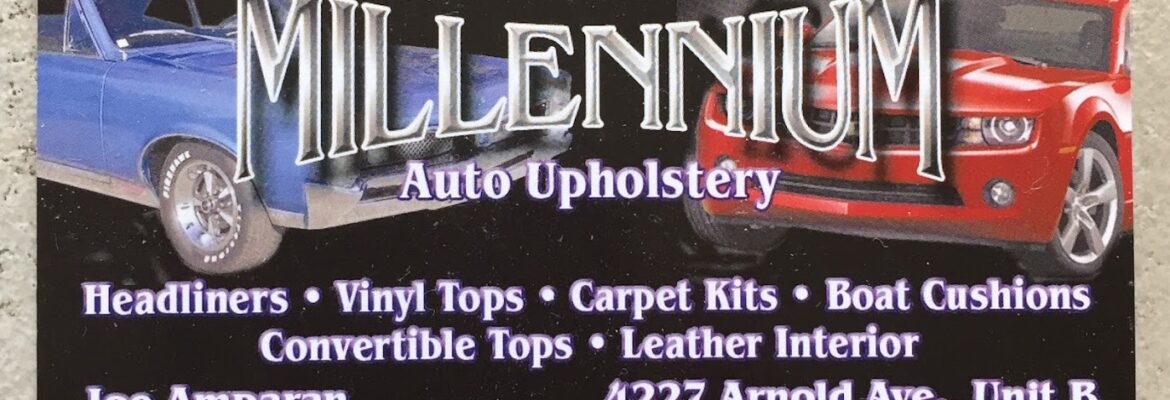 Millennium Auto Upholstery